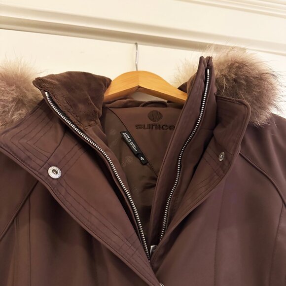 Women's Sunice Winter Coat Size 10 - Picture 7 of 16